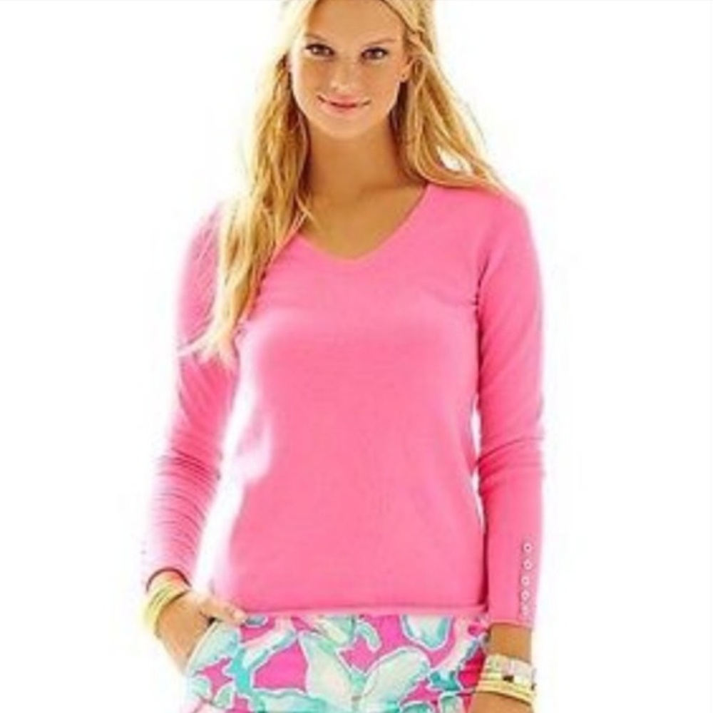 Lilly Pulitzer CASHMERE sweater